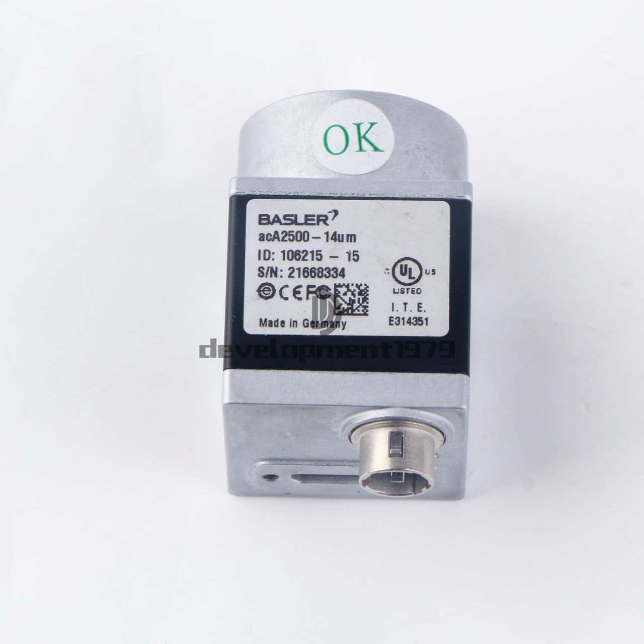 BASLER acA2500-14um Industrial Camera: 5MP USB3.0 Compatible Used - BASLER