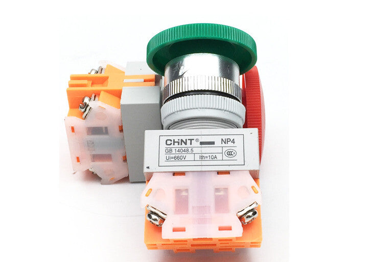 10PCS Chint NP4 Series NP4-11ZS/1 Pushbutton Switchs 1NO+1NC Free Ship