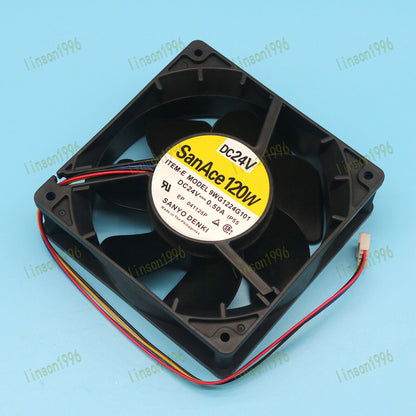 1PC Sanyo Cooling Fan 9WG1224G101 San Ace120W 24V 0.50A - SANYO