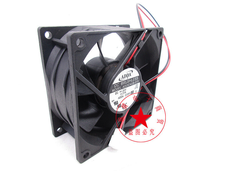 ADDA AD0824UB-F71 24V 0.27A 8032 8CM Cooling Fan