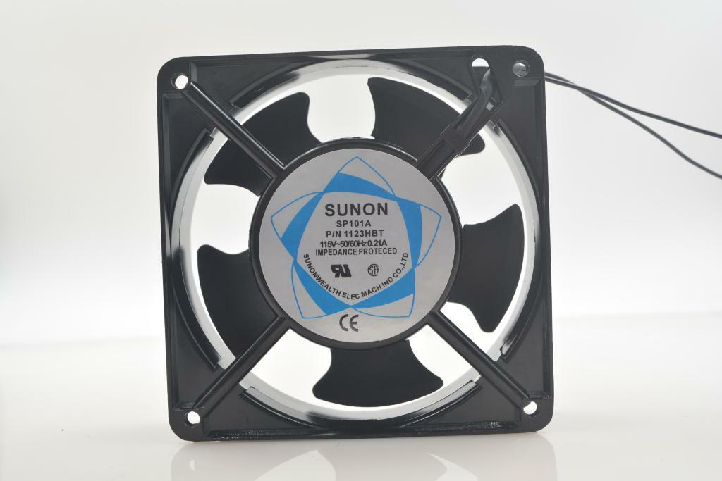 1pcs Sunon SP101A 1123HBT AC115V 0.21A 12cm 12038 Silent Fan