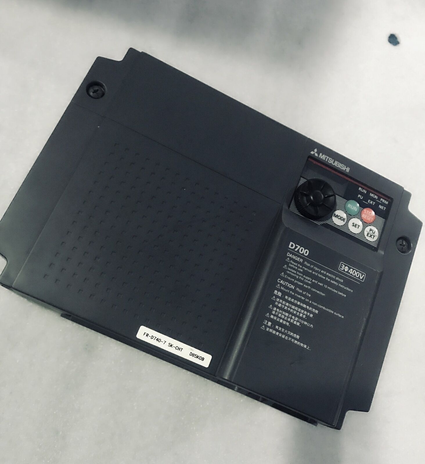 used ONE Mitsubishi inverter FR-D740-7.5K - MITSUBISHI