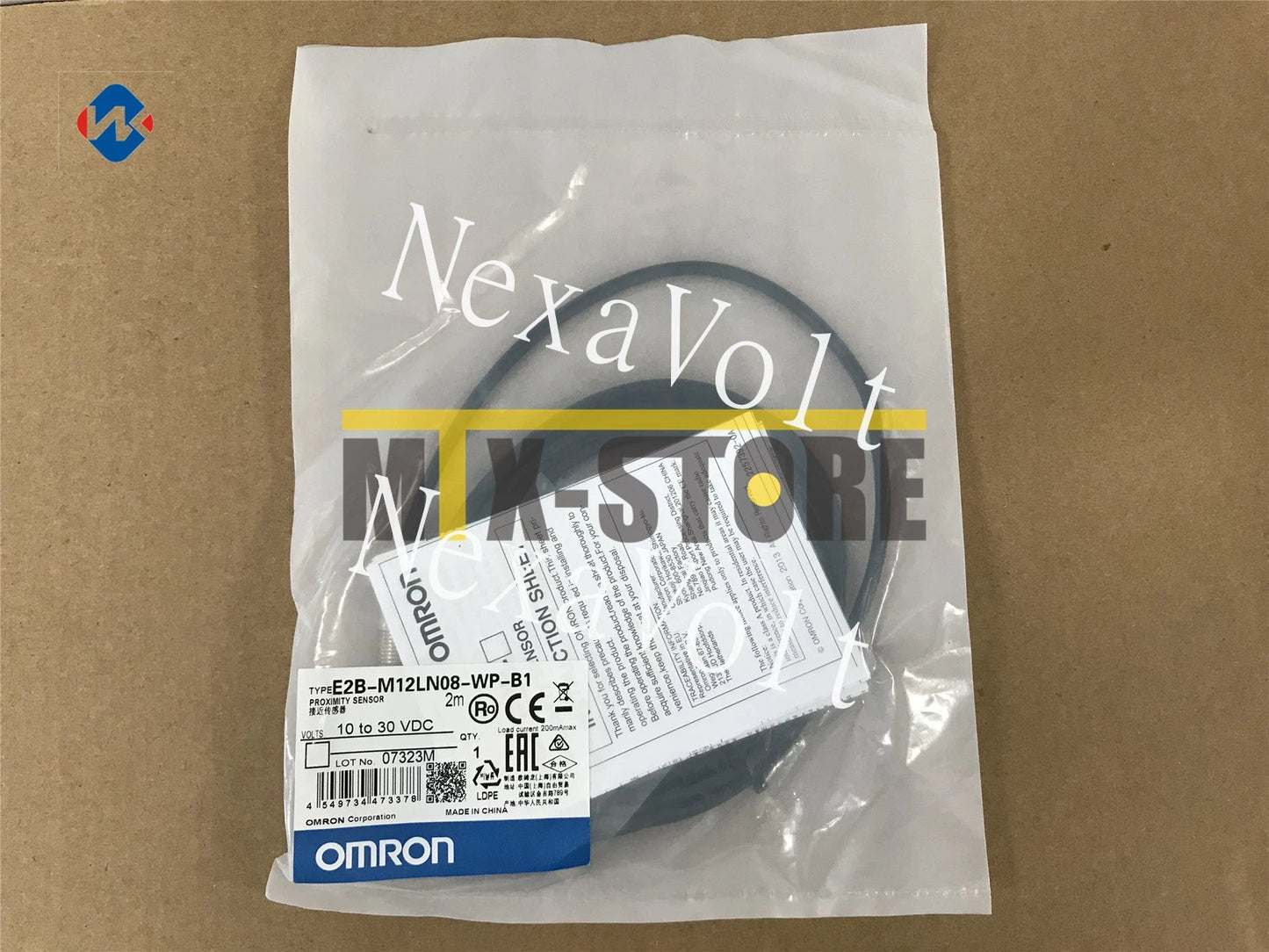 1PCS OMRON E2B-M12LN08-WP-B1 Sensor&Proximity Switch