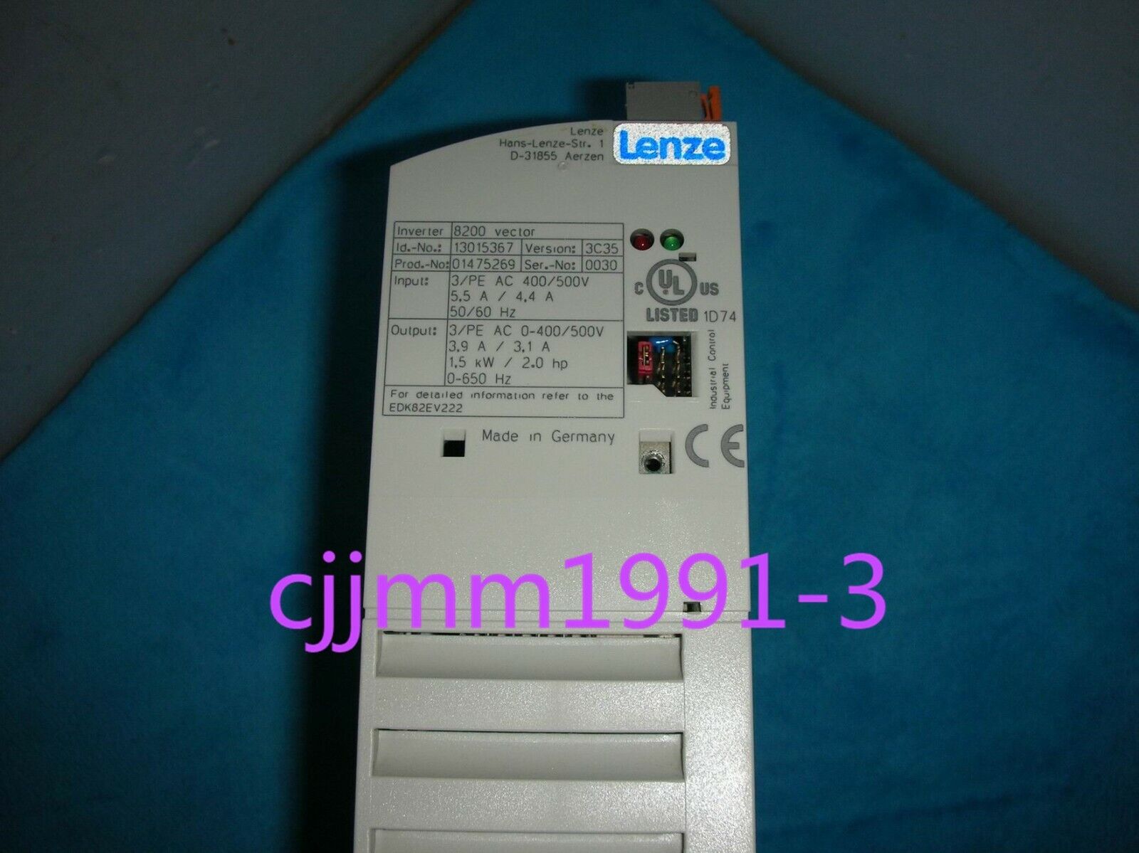 used 1PC LENZE E82EV152-4C - LENA