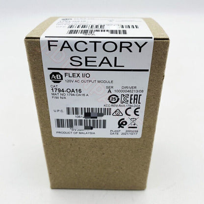 Allen-Bradley 1794-OA16 120V AC Output Module Sealed - ALLEN-BRADLEY