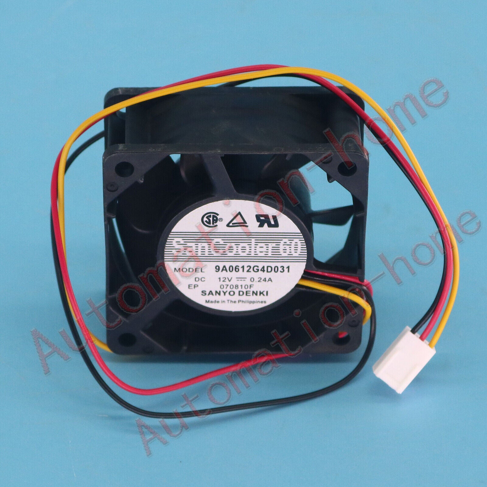 12V 0.24A 6025 6CM Sanyo 9A0612G4D031 Server Cooling - SANYO