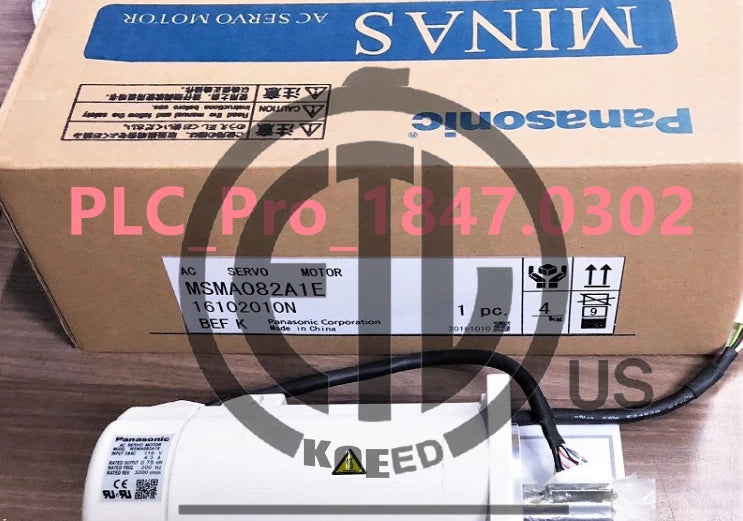 MSMA082A1E 1PCS Panasonic MSMA082A1E AC Servo Motor IN BOX Fast delivery