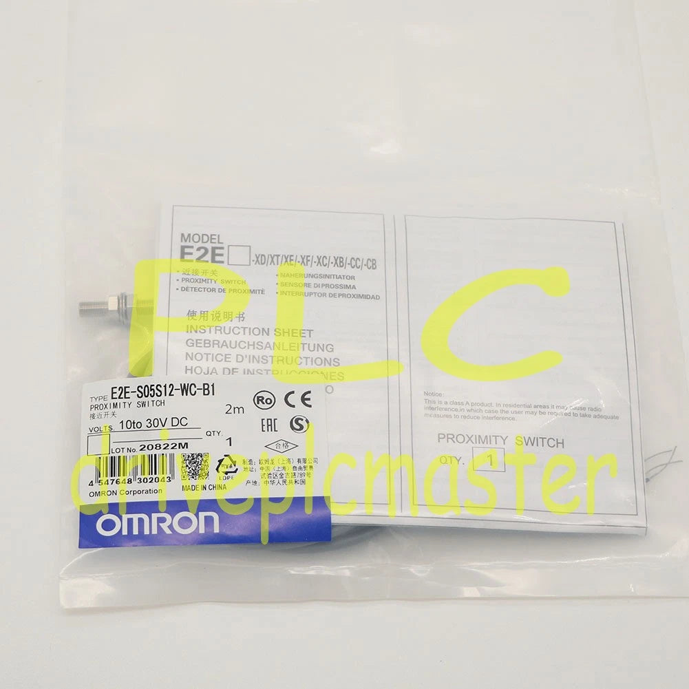 For OMRON E2E-S05S12-WC-B1 Proximity Sensors 2M,10 to 30 VDC #dr