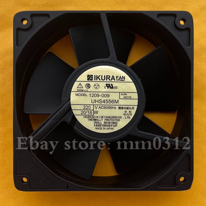 IKURA FAN UHS4556M 220VAC 120*120*38mm metal high temperature cooling fan