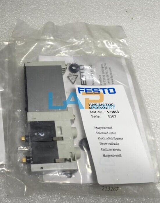 FESTO Solenoid Valve VUVG-B10-T32C-MZT-F-1T1L - 1PC New - FESTO