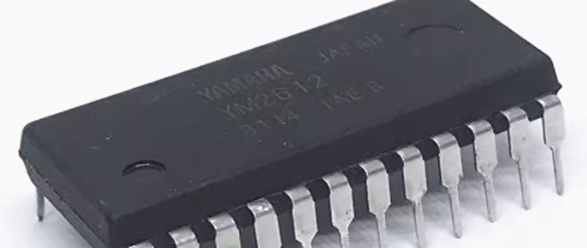 10PCS/ YAMAHA YM2612 DIP-24 Six-channel Sound IC Chip YAMAHA