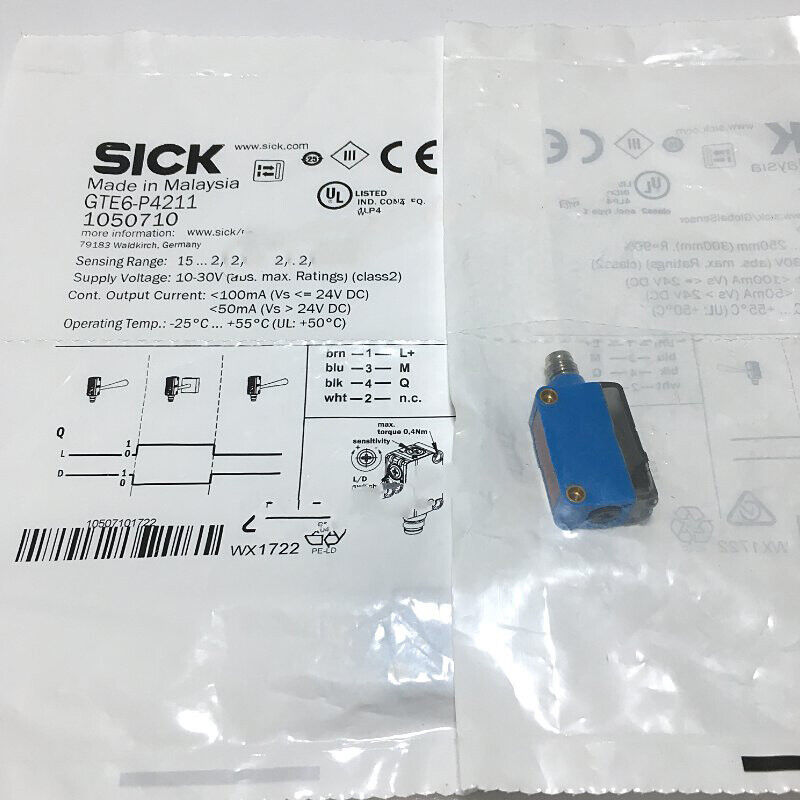 ONE GTE6-P4211 Photoelectric Sensors - ONE