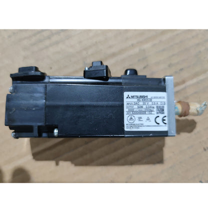 used Mitsubishi AC Servo Motor HG-KR053B tested and in good condition - MITSUBISHI