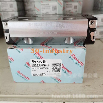 1Pcs Rexroth R165332320 Linear Guide Block - High Precision - REXROTH