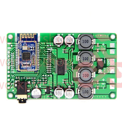 Bluetooth 5.0 Power Amplifier Board 2x15W/10W Support AUX Audio Input Serial