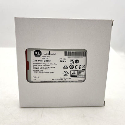 New Factory Sealed AB 440RD22S2 Guardmaster Expansion Relay Module - GUARDMASTER