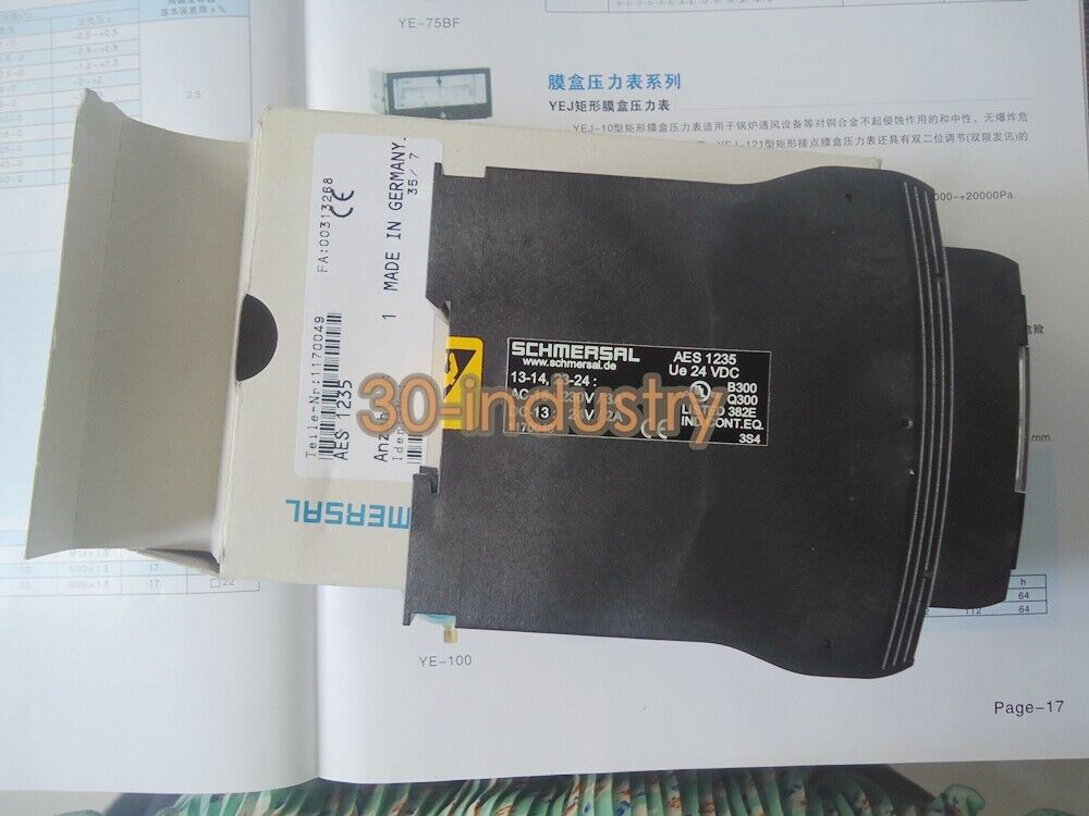 1PCS New For SCHMERSAL AES1235 Safety relay - KOEED