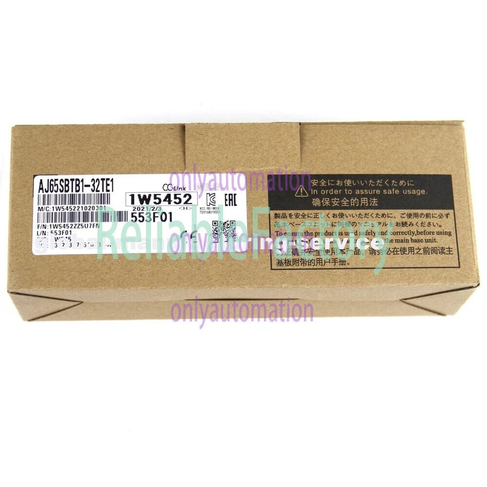 Mitsubishi Programmable Logic AJ65SBTB1-32TE1 CC-LINK I/O32 LOW TR SOURCE OUTSCR