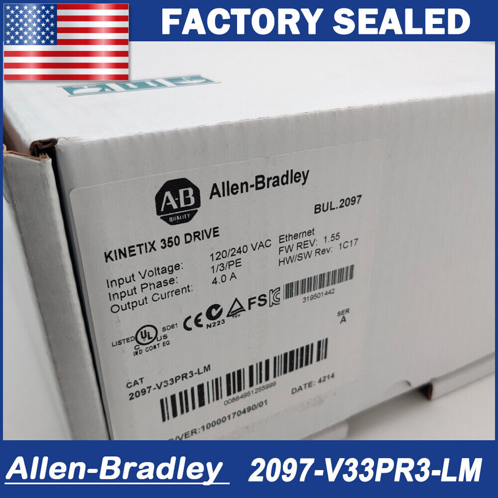 Allen-Bradley Kinetix 350 Servo Drive - 2097-V33PR3 - ALLEN-BRADLEY