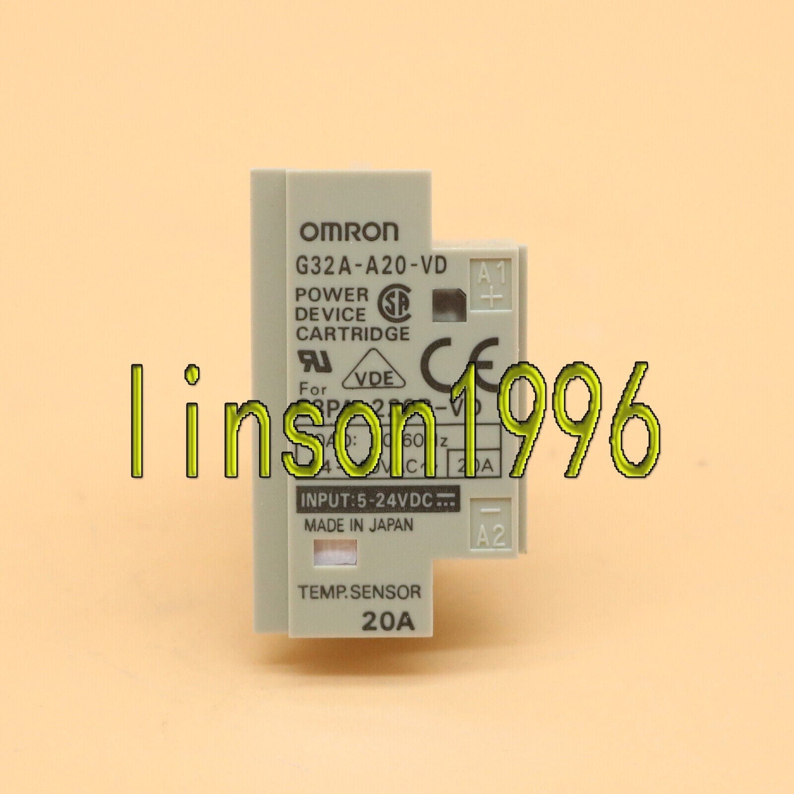 Omron G32A-A20-VD Solid State Relay FAST SHIP - OMRON