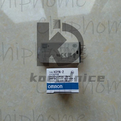 1PCS Omron H3YN-2 TIME DELAY RELAY SOLID STATE MOUNTING 24VDC