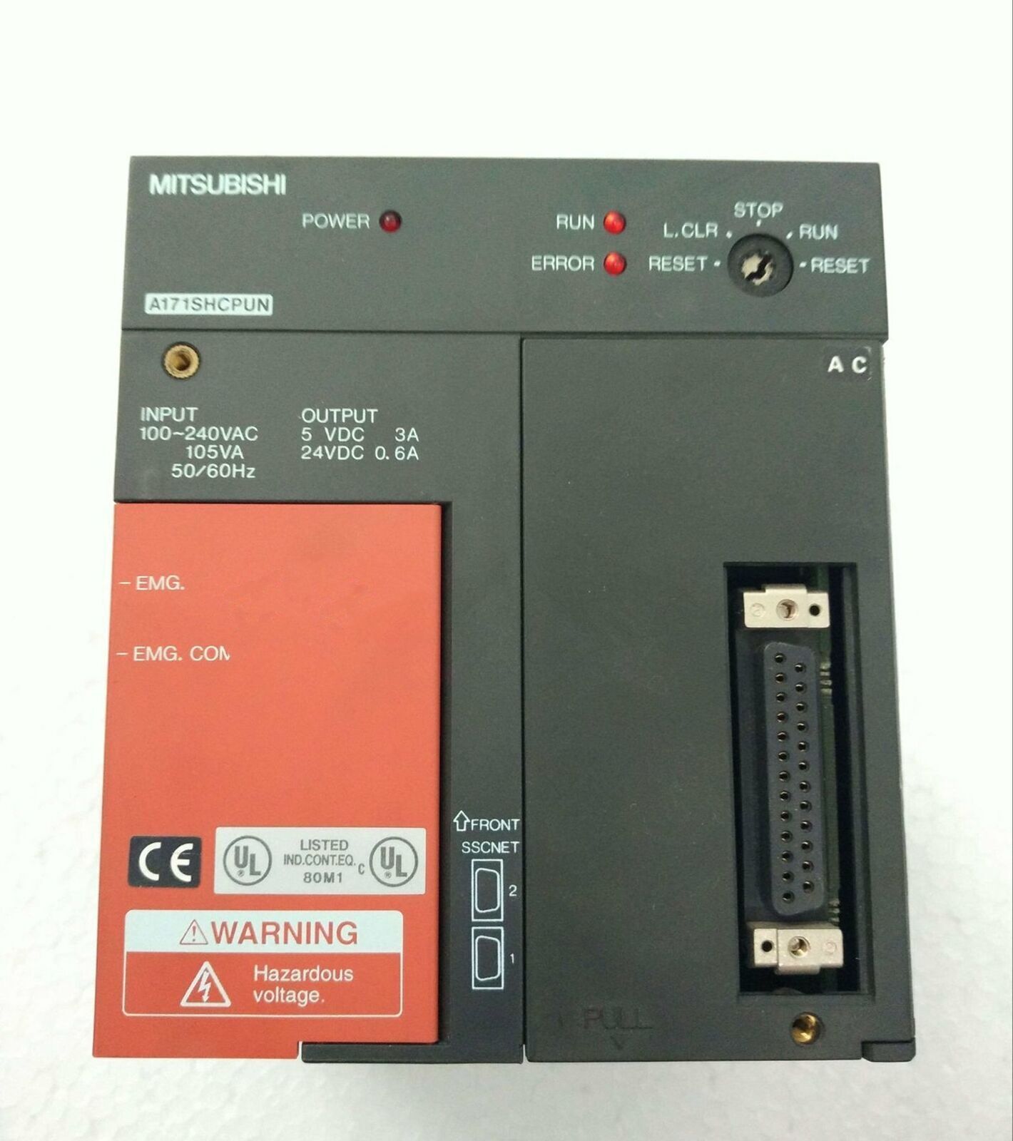 Used Mitsubishi Motion Controller A171SHCPUN – Fully Tested - MITSUBISHI