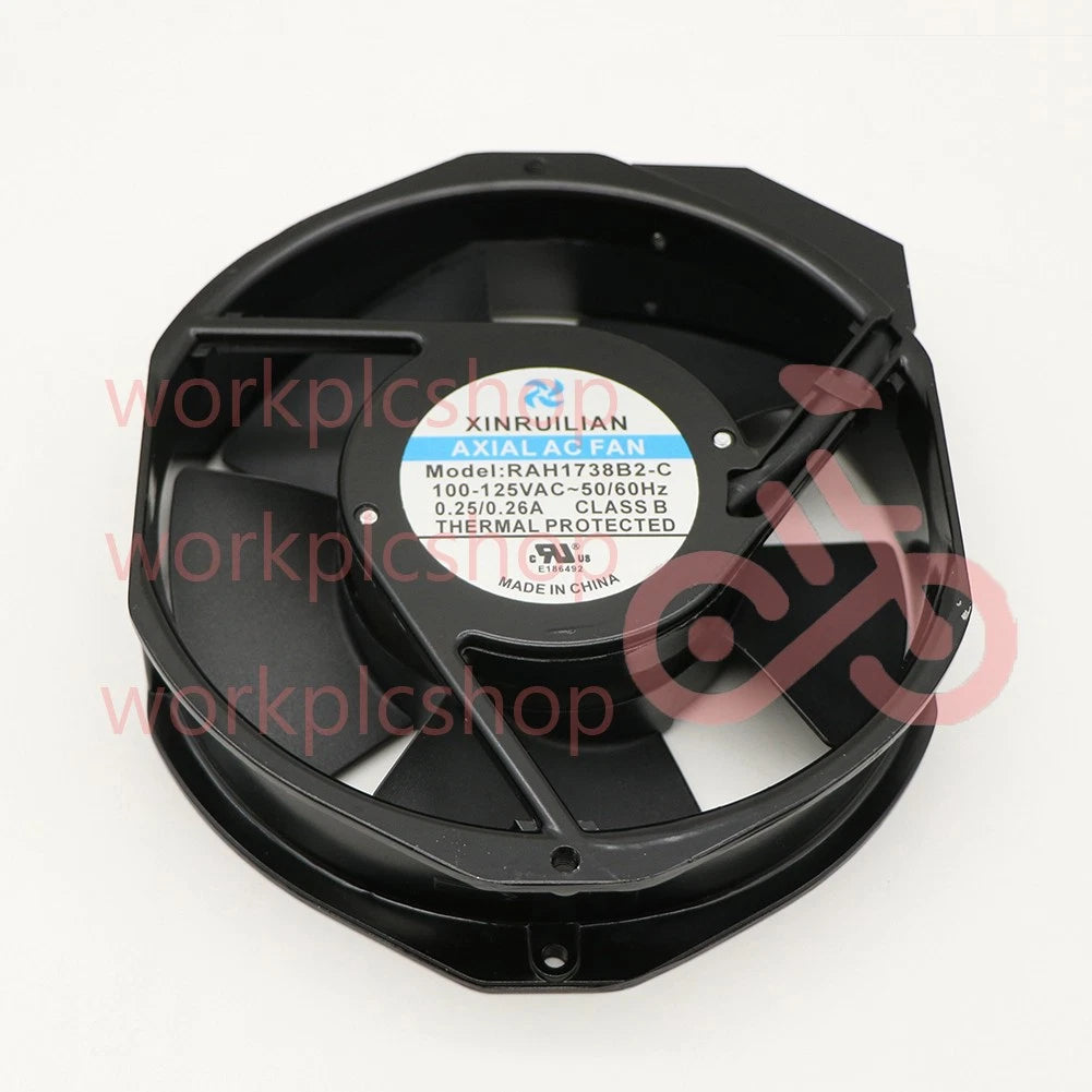 1PCS XINRUILIAN RAH1738B2-C AC100V 0.26A 17238 17CM cabinet cooling fan