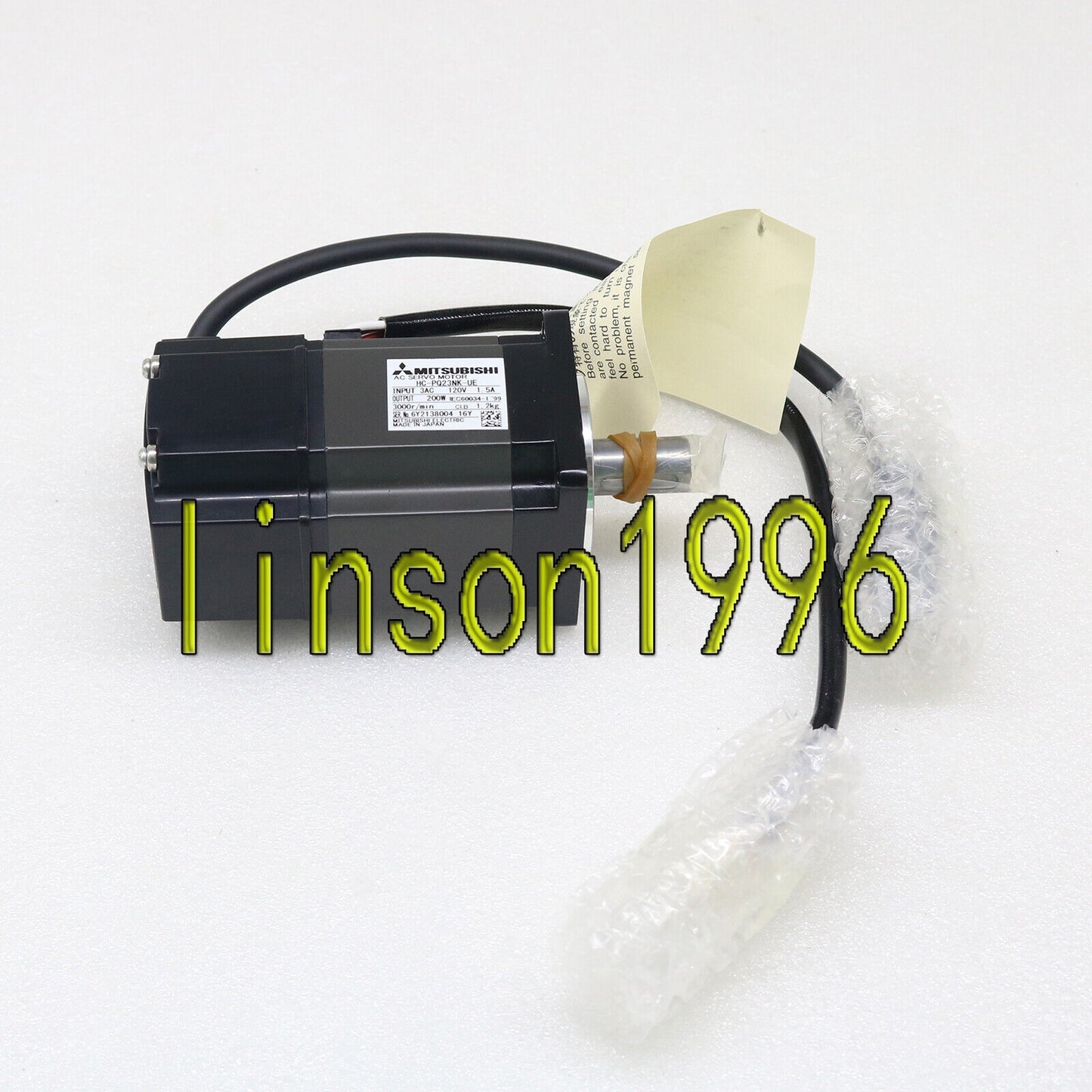 1pc Mitsubishi HC-PQ23NK-UE Servo Motor - MITSUBISHI