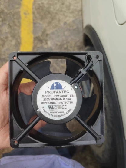 1PCS P2123HBT-ES AC220V 0.06A 12038 All Metal High Temperature Axial Cooling Fan