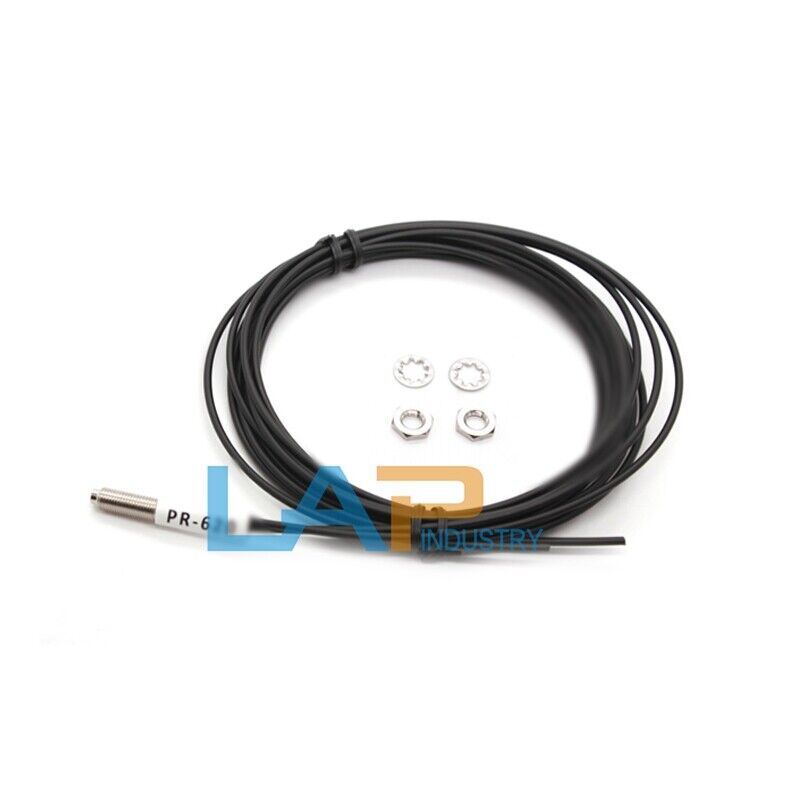 10 Pack Fiber Amplifier Sensor Probe M6 PR-610 Diffuse Reflection - OMRON