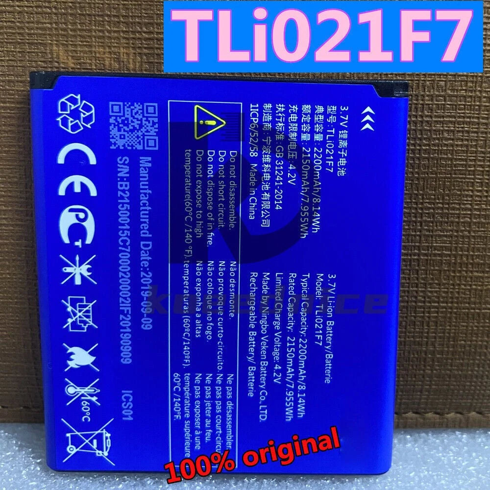 Battery TLi021F7 2200mAh For Alcatel High Quality
