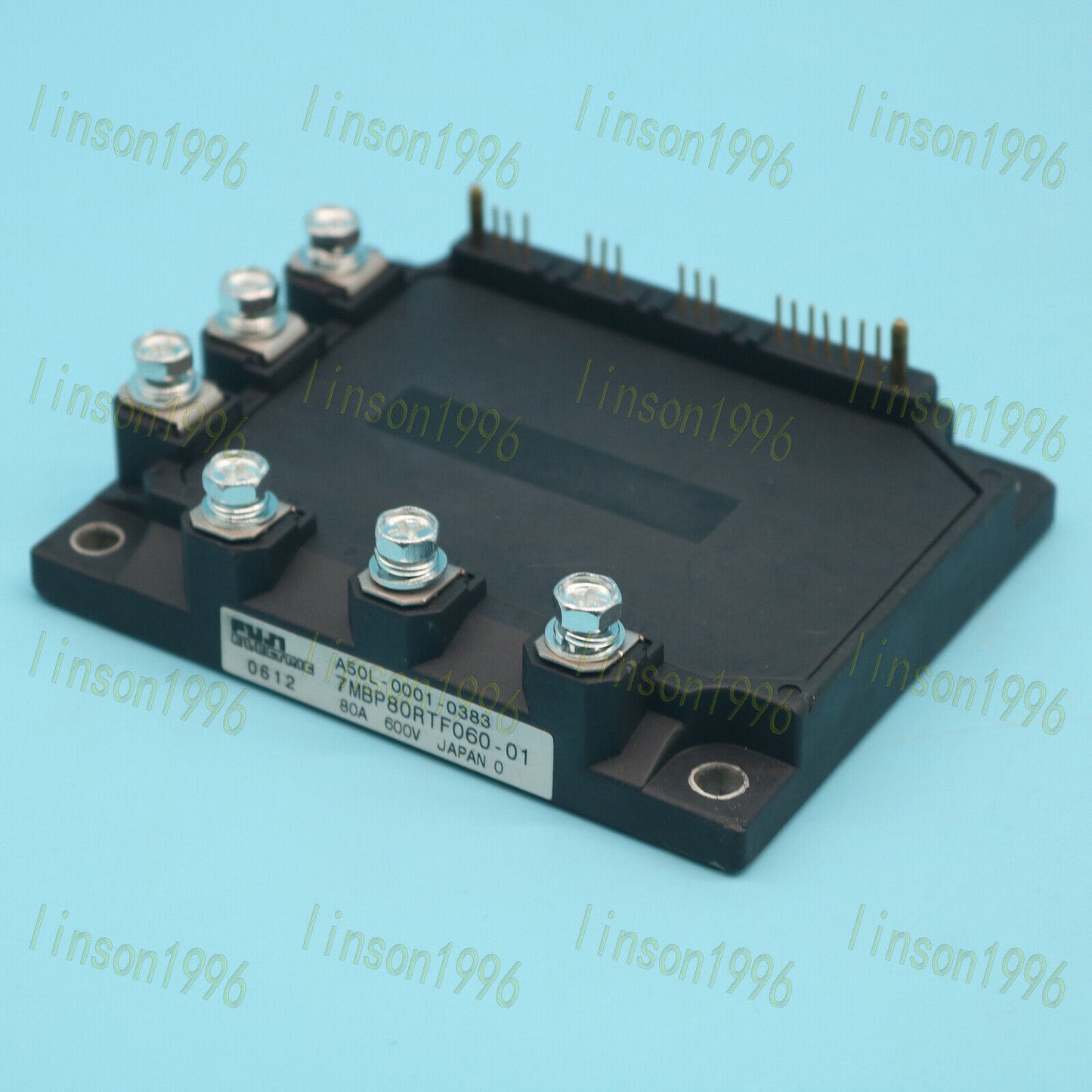 One FUJI 7MBP80RTF060-01 Power Supply Module A50L-0001-0383 7MBP80RTF-060-01 - FUJI