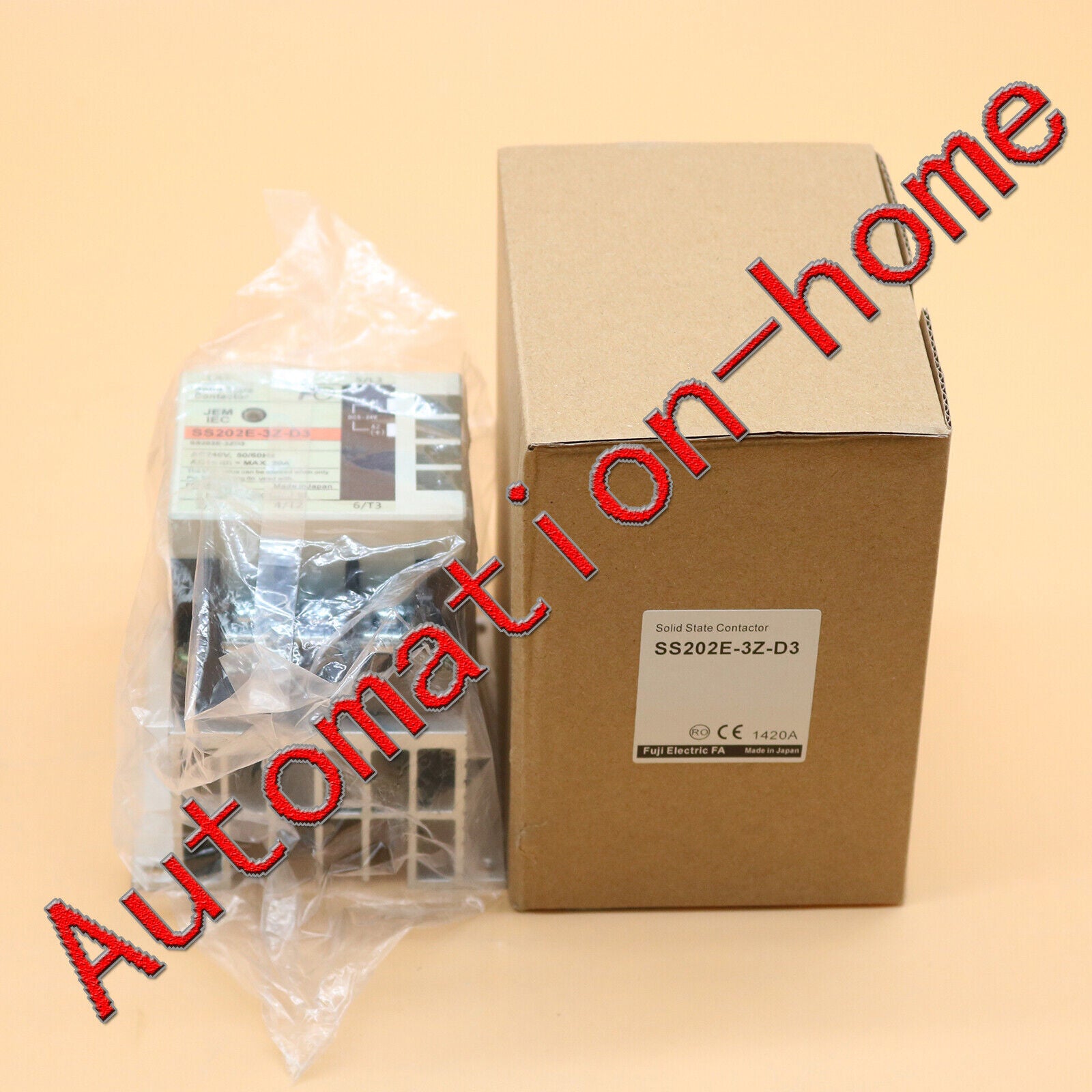 1-Unit For FUJI Relay SS202E-3Z-D3 20A 20A 202V 50Hz - FUJI RELAY