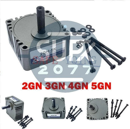 For 2GN/3GN/4GN/5GN with Out Shaft Reducer AC Induction Motor one Gear Head Box