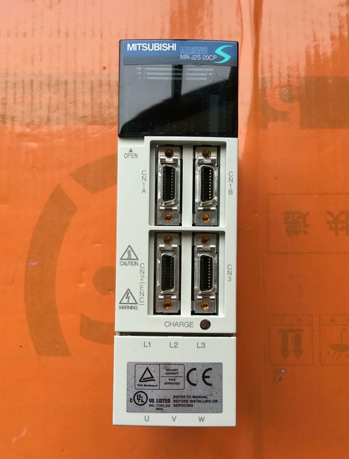 Used Mitsubishi MR-J2S-20CP Servo Driver Tested In Good Condition - MITSUBISHI