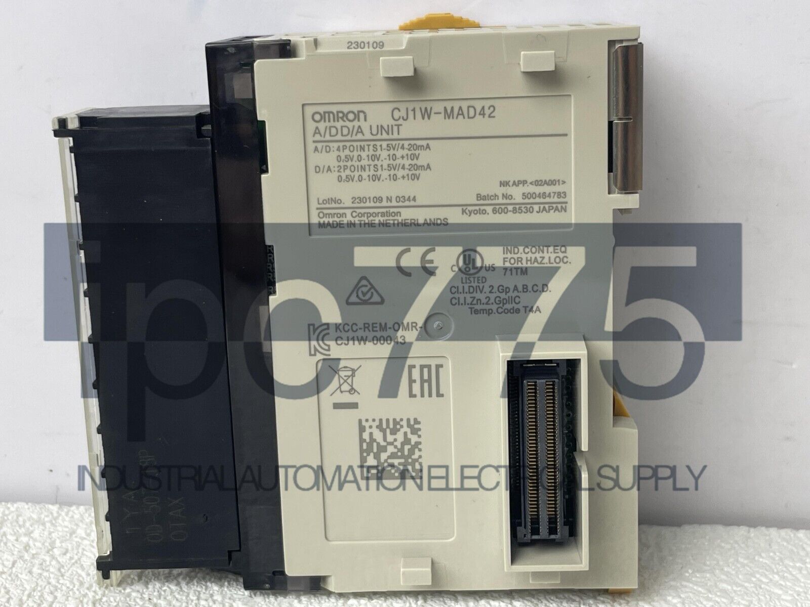 1PC Omron CJ1W-MAD42 Unit PLC Module - OMRON