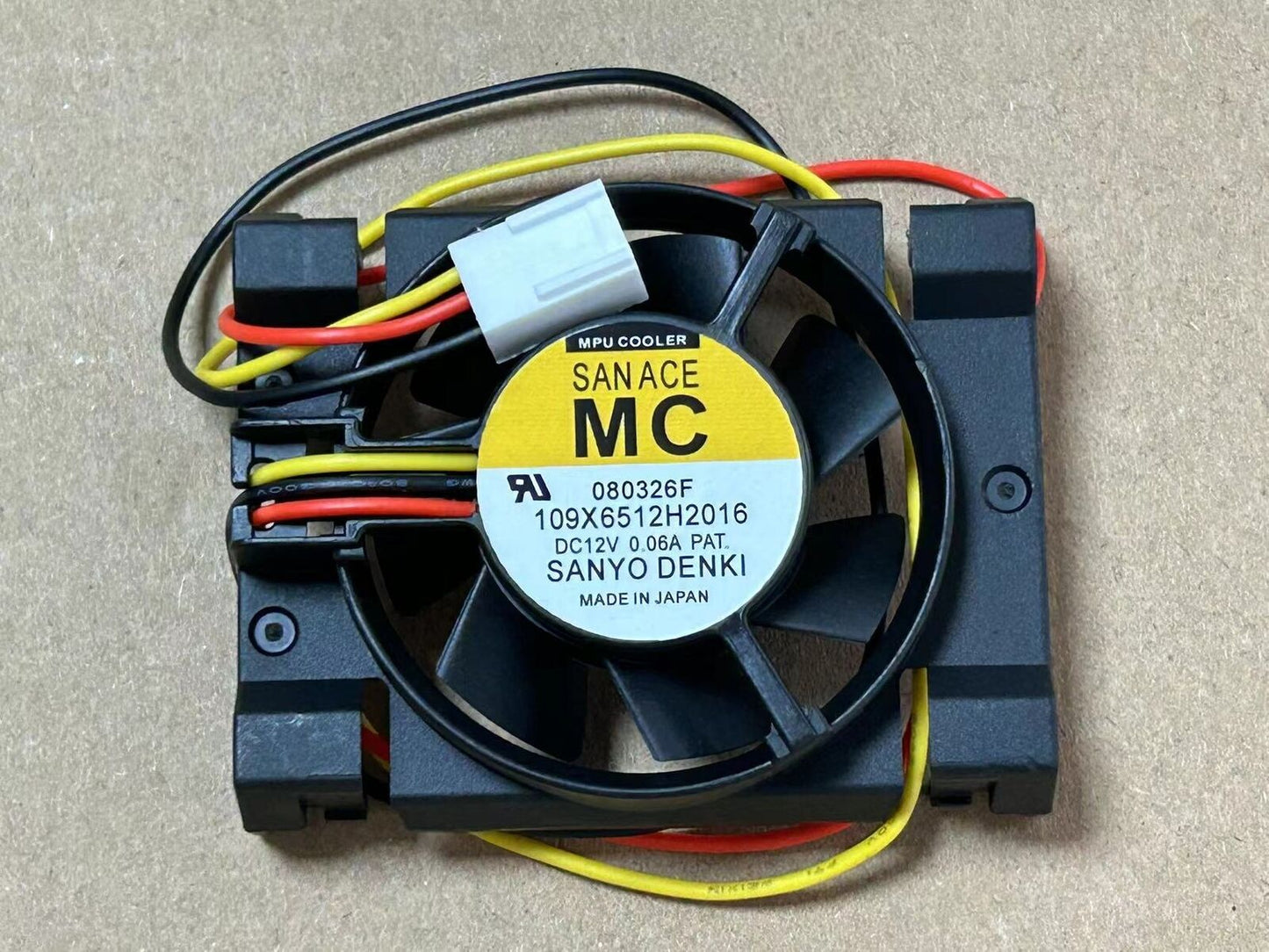 new 1 pcs SANYO San Ace MC 109X6512H2016 DC12V 3-wire CPU cooling fan