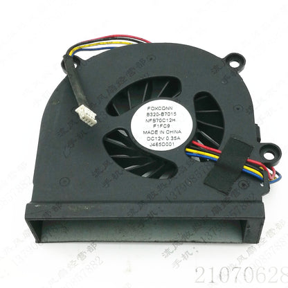 1pcs FOXCONN B320-B7015 NFB70C12HF1FC9 12V 0.35A Notebook Fan 4pin