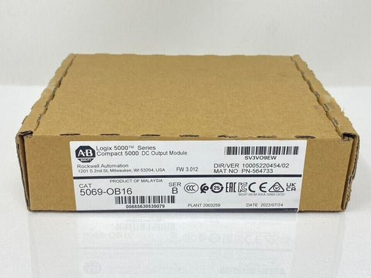 Sealed Allen-Bradley 5069-OB16 Ser B Compact 5000 DC Output Module - ALLEN-BRADLEY