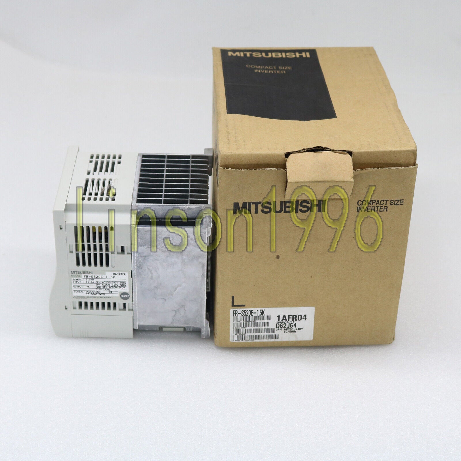 New ONE Mitsubishi inverter FR-S520E-1.5K FRS520E1.5K One Year - MITSUBISHI ELECTRIC