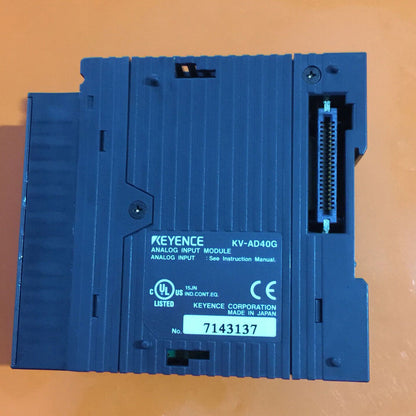 used KEYENCE PLC programming module KV-AD40G – Tested Good, Ready to Use - KEYENCE