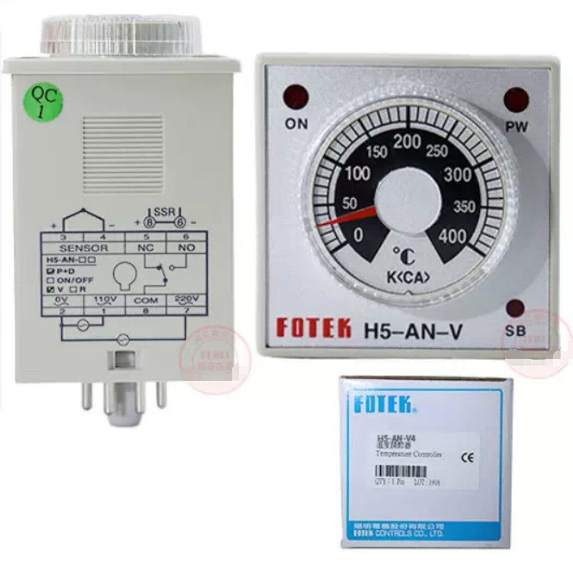 1PC  Fotek H5-AN-V4 H5ANV4 Temperature Controller  Free Ship
