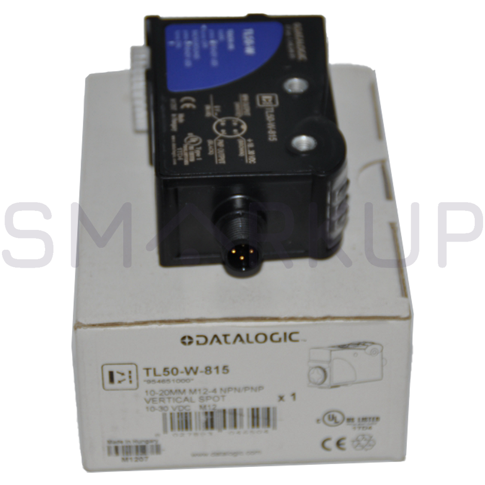 new  In Box DATALOGIC TL50-W-815 Sensor