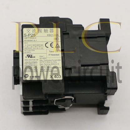 new Shihlin S-P25 AC Magnetic Contactor, 25A , 110V 1PCS - SHIHLIN
