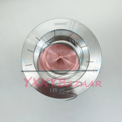 1x 4089259 PISTON + Ring Set For Cummins Ram 5.9L 24V 2003 STD ISB B5.9 B3.9 QSB