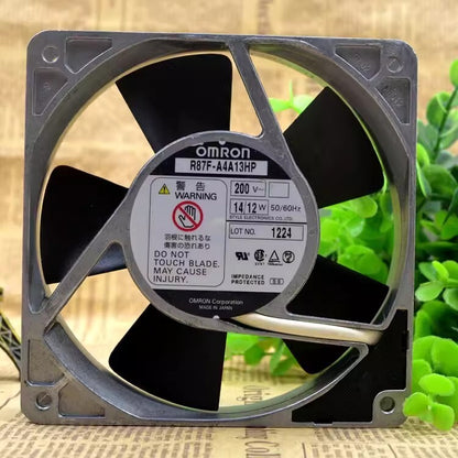 OMRON R87F-A4A13HP AC200V 14/12W 120*120*25MM Cooling Fan