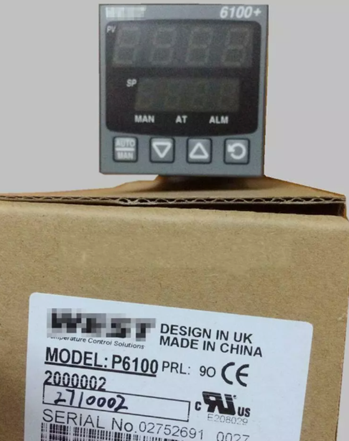 West Temperature Controller P6100-2000002 - WEST