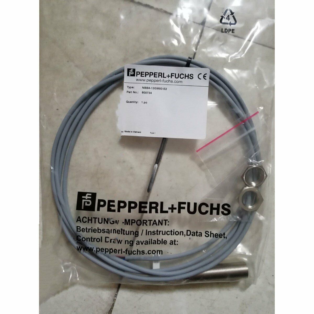 PepperL+Fuchs Proximity Switch NBB4-12GM50-E2 Fast Ship - PEPPERL+FUCHS
