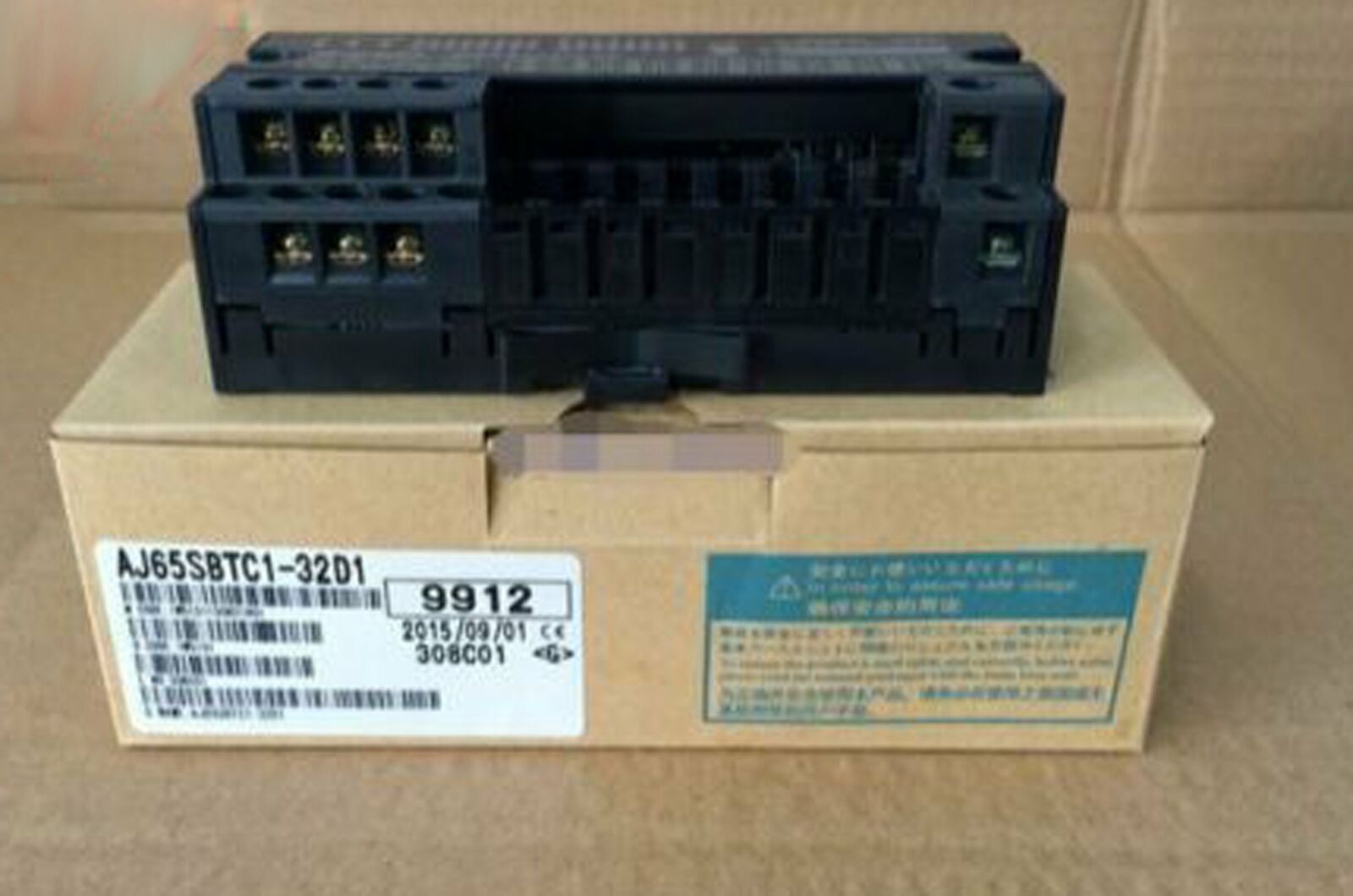 Mitsubishi CC-Link Module AJ65SBTC1-32D1 One Year - MITSUBISHI