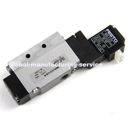 FESTO MEH-3/2-1/8-B 173124 Solenoid Valve: Professional industrial valve with 3/2-inch NPT thread - FESTO